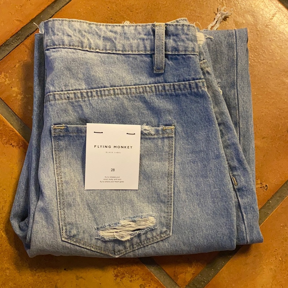 Flying Monkey Straight Leg Jeans